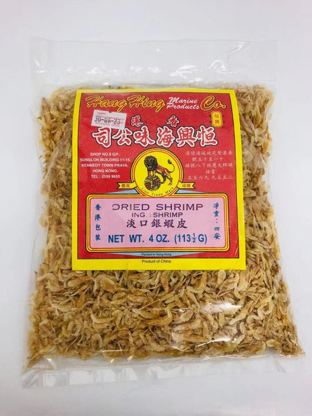 Hang Hing Dried Shrimp 113G - 恒兴淡口艮虾皮114G