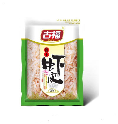 Gu Fu Dried Shrimp Skin 50G - 古福熟干虾皮50G