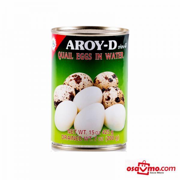 Aroy-D Quail Egg (In Water) 400G - Aroy-D鹌鹑蛋400G