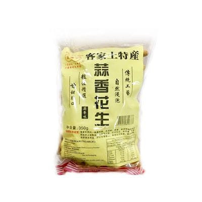 SPS Preserved Peanuts-Garlic 350G - 三拍手客家蒜香花生350g