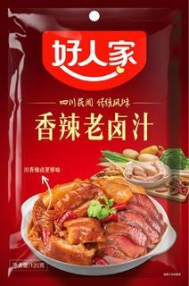 Hao Ren Jia Hot & Spicy Marinade Seasoning 120G - 好人家香辣老卤汁120G