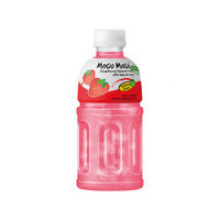 Mogu Mogu Strawberry Flavored Drink 320ml - MoguMogu椰果飲料-草莓味 320毫升