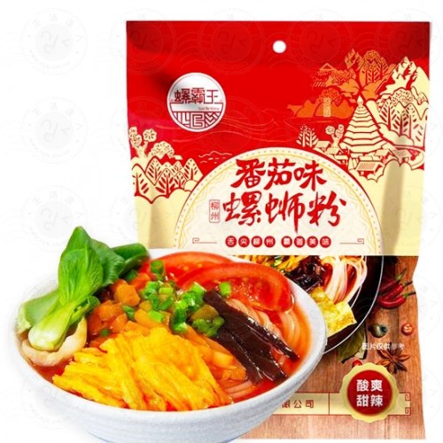 Luo Bawang Rice Vermicelli Tomato 306G - 螺霸王番茄味螺蛳粉306g