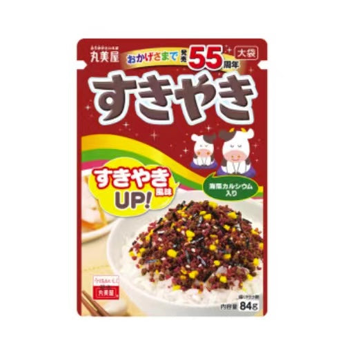JP Rice Mix-Sesame Beef Seaweed w/Egg 43g - 日本丸美屋拌飯料-牛肉海苔蛋碎 43克