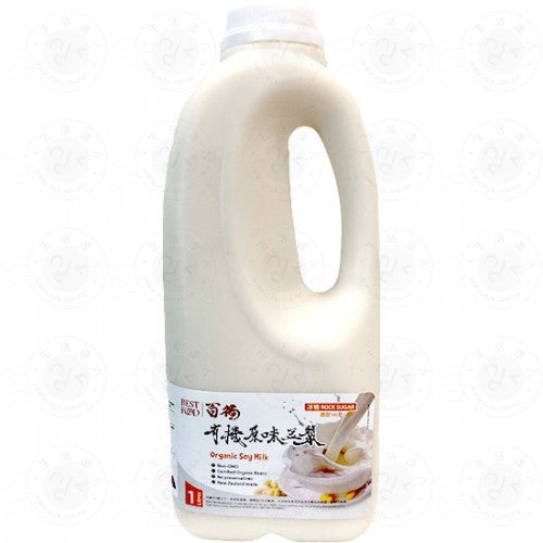 Baifu Organic Fresh Soya Milk 1 L - 百福新鲜有机甜豆浆1L