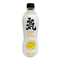 Genki Forest Soda Drink-Mandarin 480Ml - 元气森林苏打气泡水卡曼橘味480ml