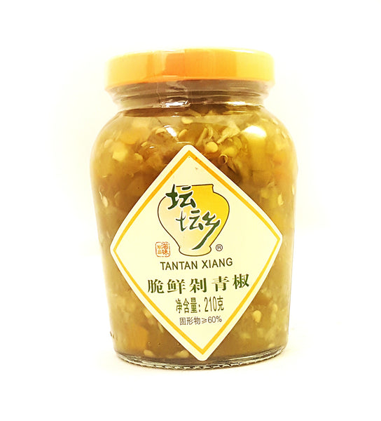 Tan Tan Xiang Pickled Chilli - Green 210G