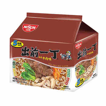 Nissin Instant Noodle Beef 100Gx5 