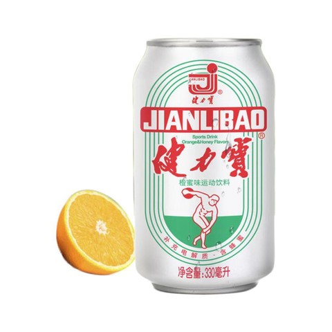 Jianlibao Sports Drink Orange Honey Flavor330Ml