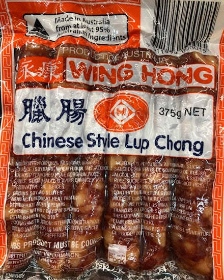 Wing Hong Sausage 375G 
