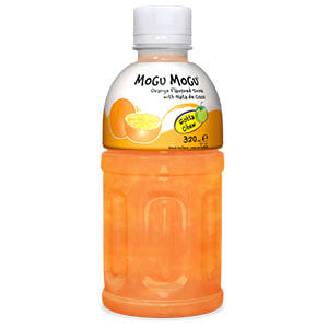 Mogu Mogu Orange Flavored Drink 320ml - MoguMogu椰果飲料-鲜橙味 320毫升