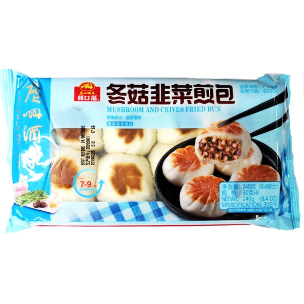 Lkf Mushroom & Vege Bun 240G - 利口福冬菇韭菜煎包