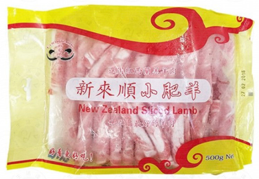 Foodtalk Sliced Lamb 500g - 新来顺小肥羊500克