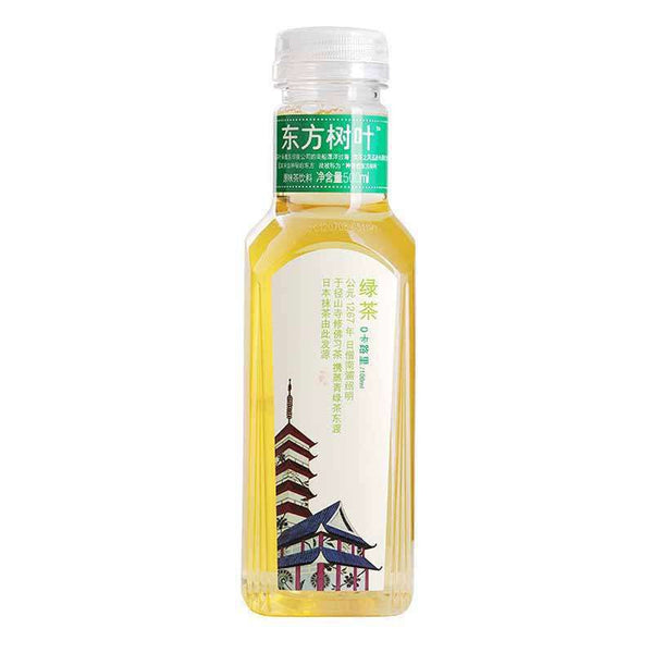 Dong Fang Shu Ye Green Tea Drink 500Ml - 东方树叶绿茶500ml
