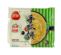 Sq Spring Onion Flavour Pancake 320G - 三全手抓饼 （葱香） 320克
