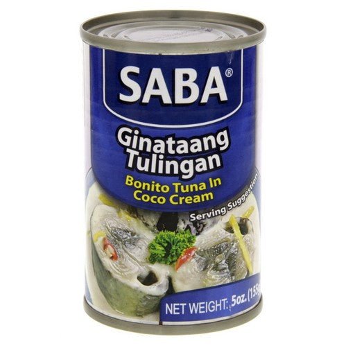 Saba Ginataang Tulingan (Tuna) 155G - 椰汁吞拿鱼155G