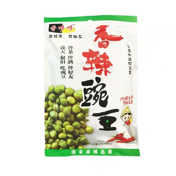 Xiang Duo Duo Peas Spicy 80G - 香哆哆香辣青豆80g
