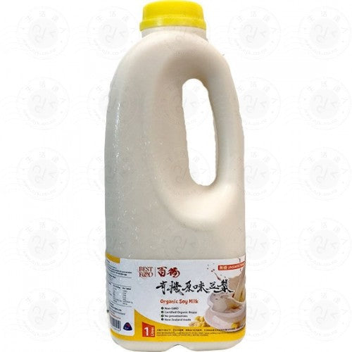Baifu Organic Unsweet Soya Milk 1 L 