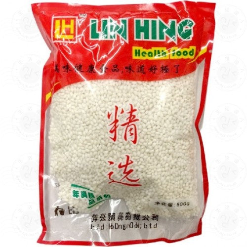 Lin Hing Round White Glutinous Rice 1Kg - 年兴圆糯米1Kg