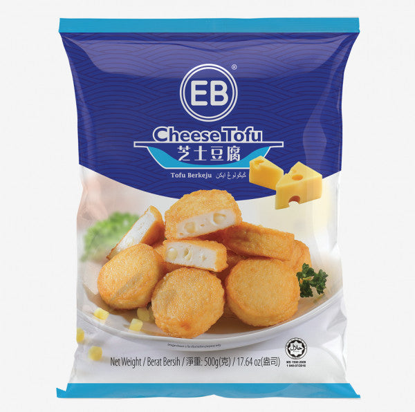 YY EB Cheese Tofu 500g - EB芝士鱼豆腐500克